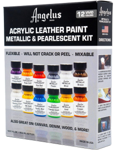 Set Pintura Para Cuero...