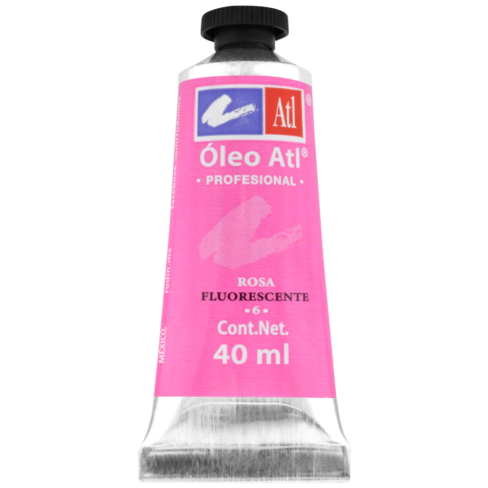Pintura Al Oleo Fluorescente Atl 40 Ml
