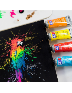 Pintura Al Oleo Fluorescente Atl 160 Ml