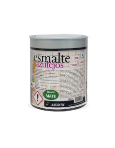 Pintura Azulejos Al Agua Blanco Mate 750 Ml