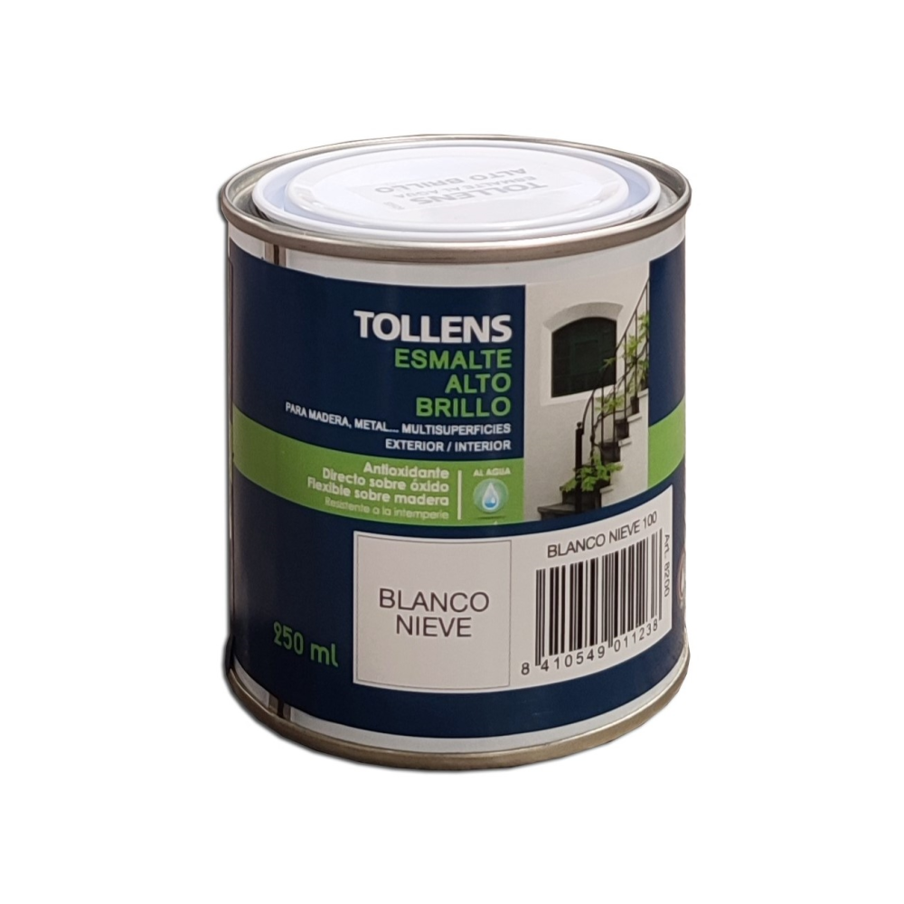 Esmalte Al Agua Alto Brillo 250 Ml