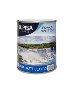 Esmalte Al Agua Mate Blanco...