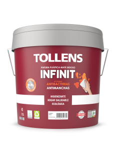 Infinit Mate Sedoso Antibacterias Base Tr 4 Lt