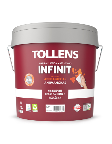 Infinit Mate Sedoso Antibacterias Base Tr 4 Lt