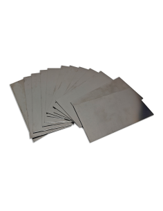 Pack 12 Cuchillas Escayolista Yesero Inoxidable 120X60X0.5 Mm