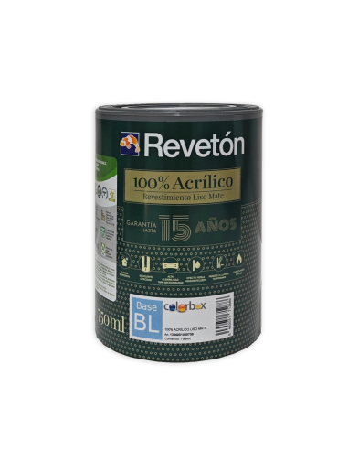 Reveton Liso 100% Acrílico Blanco/BL 750 Ml