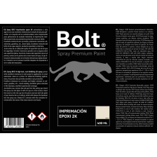 Spray Premium Bolt Imprimación Epoxi 2K Beige 400 Ml