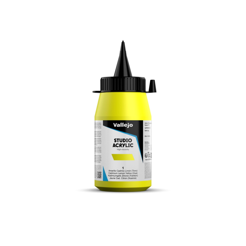 Pintura Acrílica Vallejo Studio 500 Ml