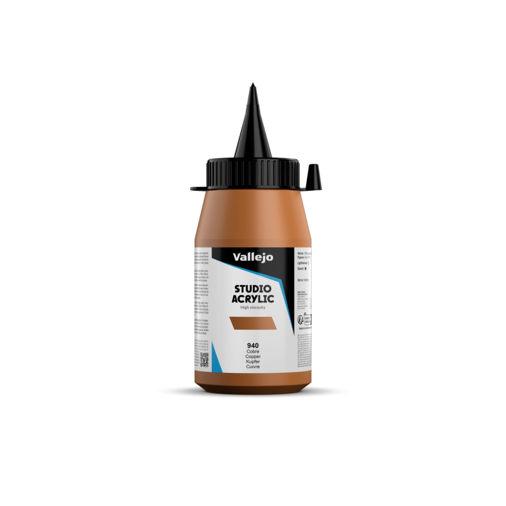 Pintura Acrílica Vallejo Studio 500 Ml