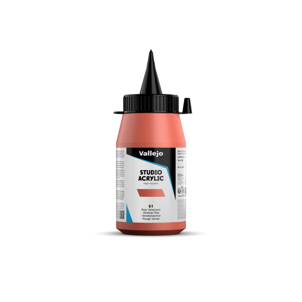 Pintura Acrílica Vallejo Studio 500 Ml