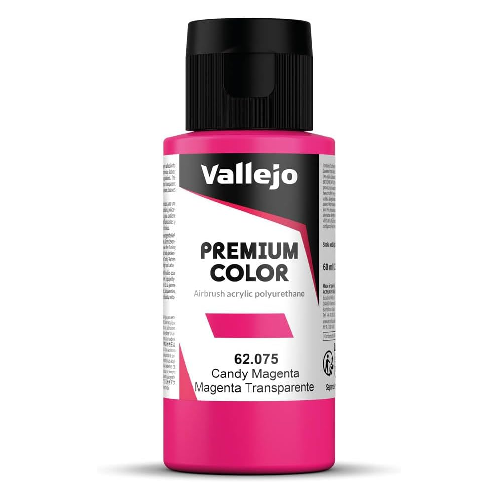 Pintura Aerógrafo Premium Candy Vallejo 60 Ml