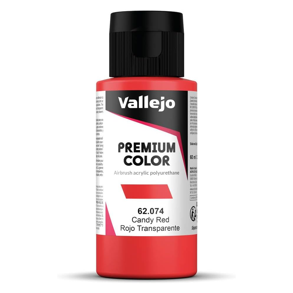 Pintura Aerógrafo Premium Candy Vallejo 60 Ml