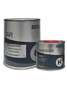 Kit Aparejo Hs Besa-Express Gris Oscuro 7016 + Catalizador E-224 1,25 Lt