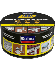 Cinta Bituminosa Impermeable Negro 30 Cm X 10 Mts