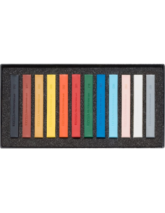 Set 12 Tizas Pastel Blando Lyra