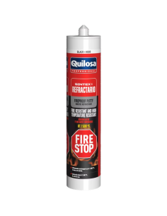 Masilla Sellador Refractario Alta Temperatura 1500 ºc Negro 300 Ml