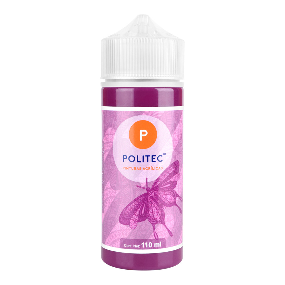 Pintura Acrílica Mate Al Agua Politec 110 Ml