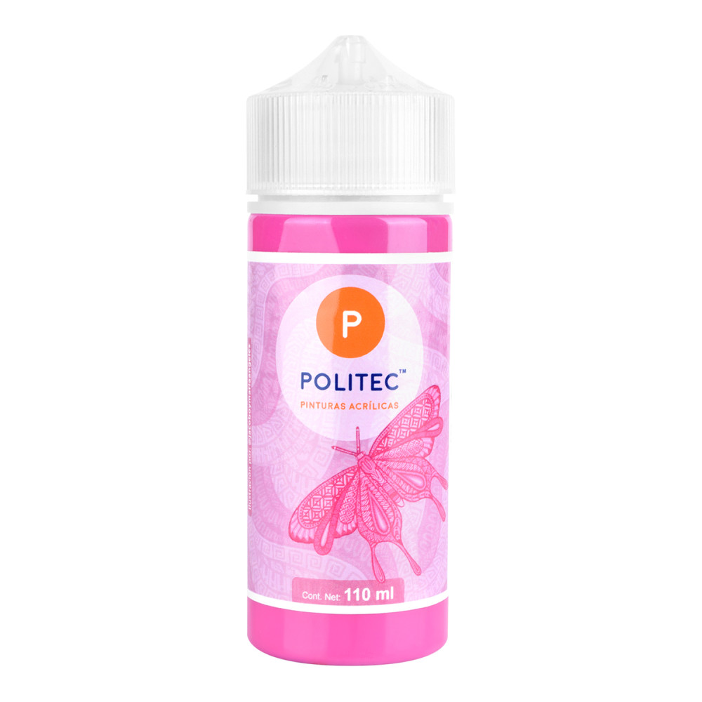 Pintura Acrílica Mate Al Agua Politec 110 Ml