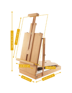 Caja Caballete Tallens Mabef M24 Haya 50X33X13 Cm