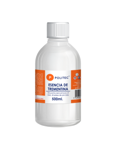 Esencia De Trementina Fine Art Politec 500 Ml