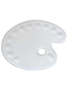 Paleta Plástico Ovalada...