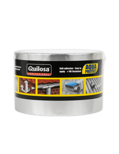 Cinta Bituminosa Impermeable Aluminio 10 Cm X 10 Mts
