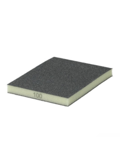 Caja 60 Esponjas Lija Doble Cara Norton P100 Medio 123X98X12,5 Mm