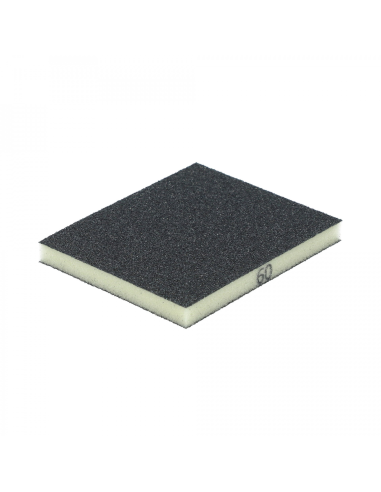 Esponja Lija Doble Cara Norton P60 Grueso 123X98X12,5 Mm