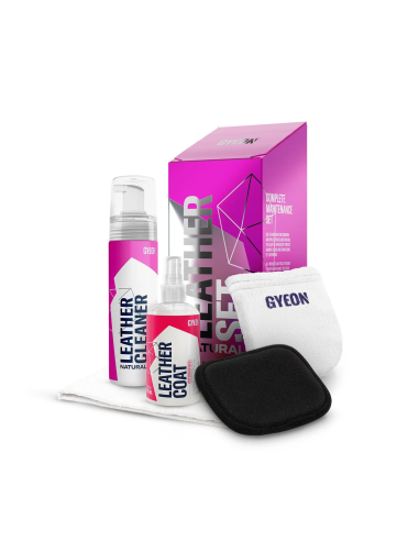 Gyeon Q2M Kit Limpiador - Protector Cuero Natural