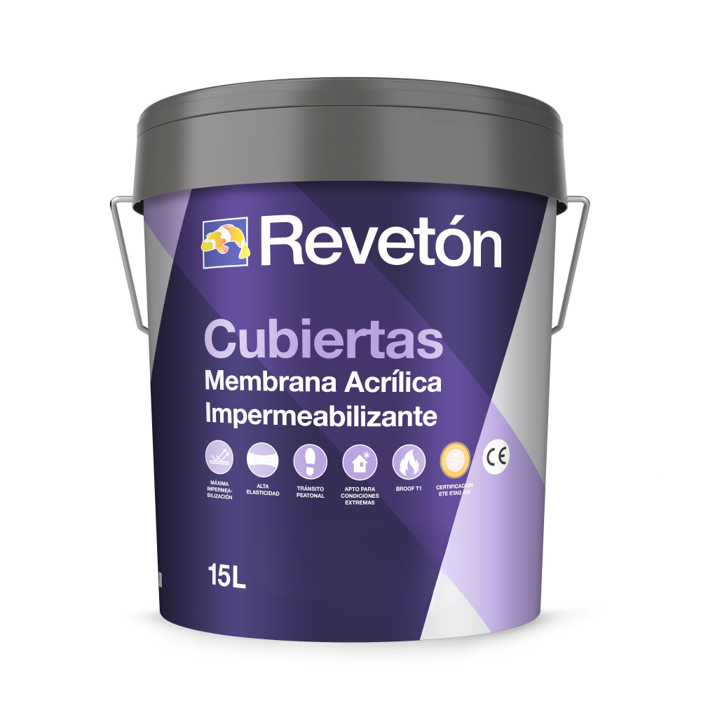 Reveton Cubiertas Impermeabilizante 15 Lt