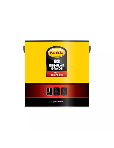 Farecla G3 Regular Grade Pulimento Pasta 3 Kg