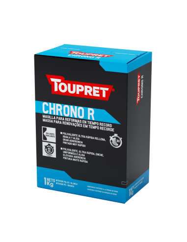 Masilla Rápida Top Calidad Chrono R Toupret 1 Kg