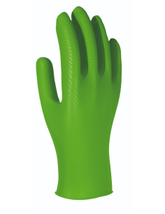 Pack 10 Cajas Guantes De Nitrilo Texturizado Unigrip GR 50 Uds.