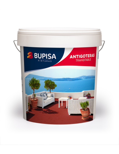 Pintura Antigoteras Transitable Negro 4 Lt