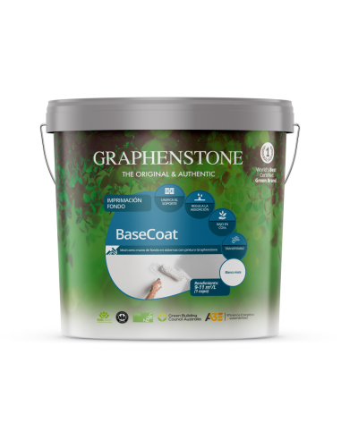 Imprimación Basecoat al Agua Blanco Graphenstone 4 Lt
