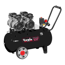 Compresor Silencioso 50 Lt 2,8Hp Cevik Pro Ca-Pro50s2