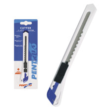 Cortador Cutter Plástico Essential Hoja 9 Mm