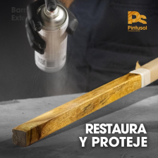 Spray Barniz Brillante Madera Pintusol 400 Ml