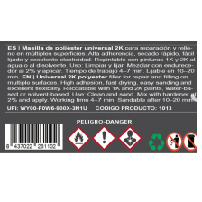 Masilla Poliéster Universal Bolt 250 Gr