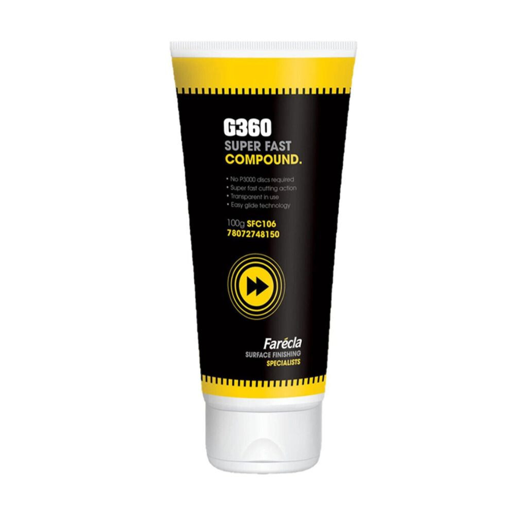 Farecla G360 Súper Fast Compound Colores Oscuros 100 Gr