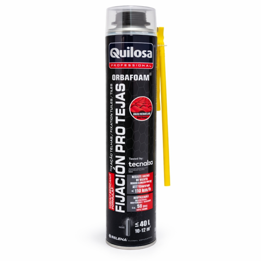 Espuma Tejas Manual Orbafoam Rojo Teja Quilosa 750 Ml