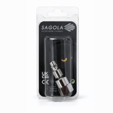 Enchufe Rápido Hembra Orientable BSPP 1/4" US-MIL Sagola