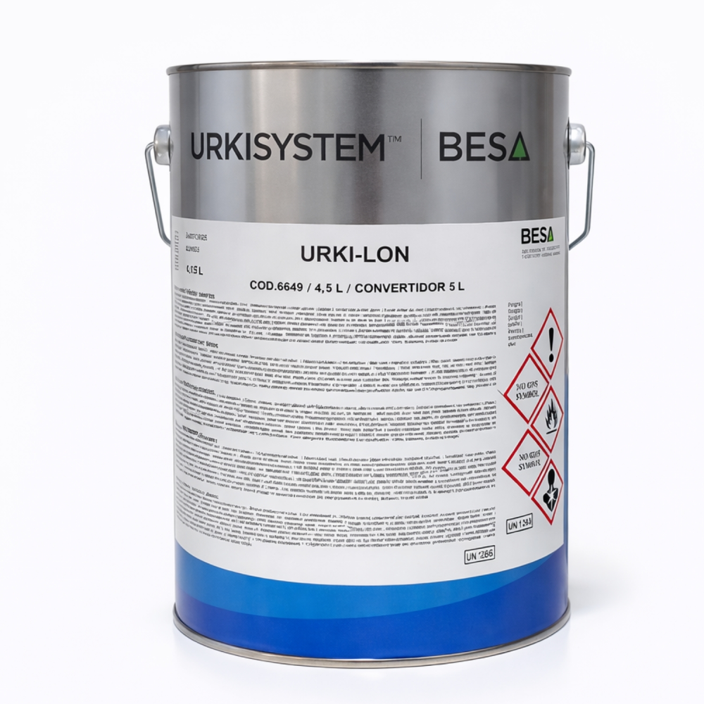 Pintura Flexible Toldos PVC Urki-Lon BESA Carta Ral 5 Lt