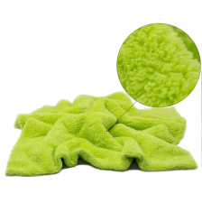Paño De Microfibra Sin Bordes, 550 g/m² 40x40 cm Verde