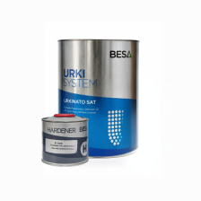 Pintura Poliuretano Satinado 2 Comp. Urki-Nato Carta Ral 3:1 0,75 Lt + 0,25 Lt