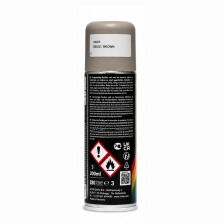 Spray Pintura De Cuero y Vinilo Beige Marrón Motip 200 Ml