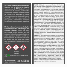 Spray Bolt Pintura Flexible Toldos PVC Ral 400 Ml