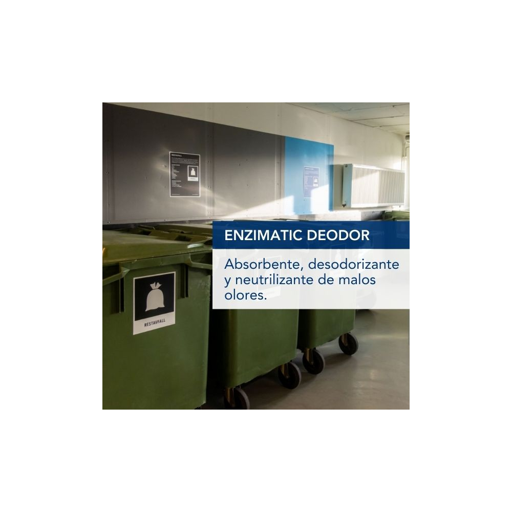Absorvente Desodorizante y Neutralizador de Malos Olores Enzimatic Deodor 4 Kg