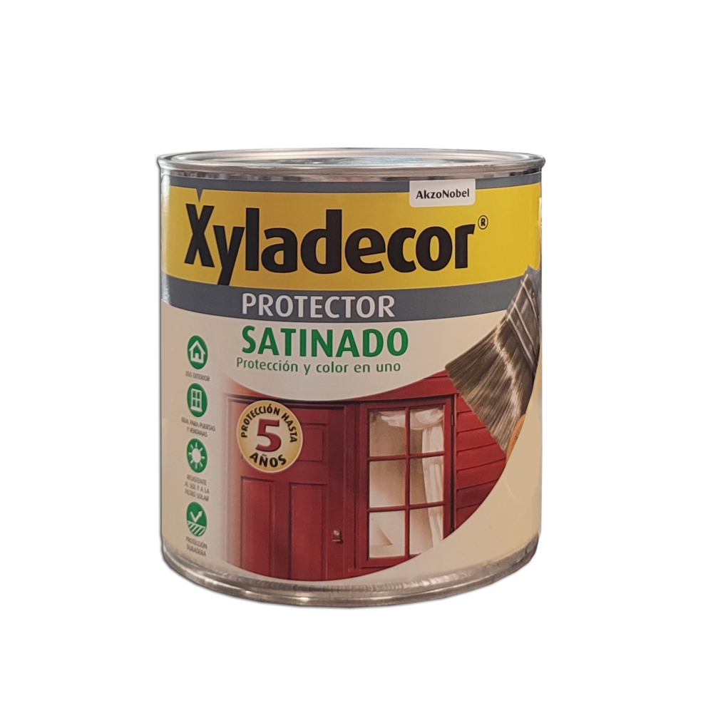 Xyladecor Protector Lasur Satinado 2,5 Lt Castaño