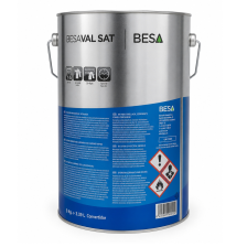 Esmalte De Secado Rápido Satinado Besa-Val BESA Colores Ral 5 Kg